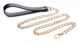 Luxe Leiband - Zwart/Goud Luxe Leiband - Zwart/Goud