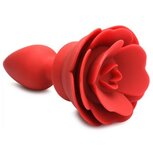 Vibrerende Rose Anaalplug met Afstandsbediening - Large Vibrerende Rose Anaalplug met Afstandsbediening - Large
