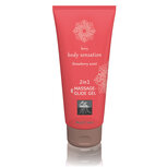 Massage- & Glide Gel 2 in 1 - Aardbei Massage- & Glide Gel 2 in 1 - Aardbei