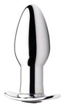 Chrome Blast Oplaadbare Buttplug Met Afstandsbediening - Klein Chrome Blast Oplaadbare Buttplug Met Afstandsbediening - Klein