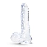 B Yours Plus - Ram n’ Jam Dildo - Transparant B Yours Plus - Ram n’ Jam Dildo - Transparant