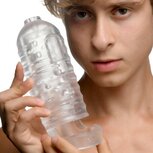 Milker TPE Masturbator met Ball Strap Milker TPE Masturbator met Ball Strap