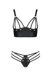 Malwia Strappy BH set - Zwart Malwia Strappy BH set - Zwart