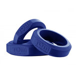 Tom of Finland Cockring Set - 3 Stuks - Blauw Tom of Finland Cockring Set - 3 Stuks - Blauw